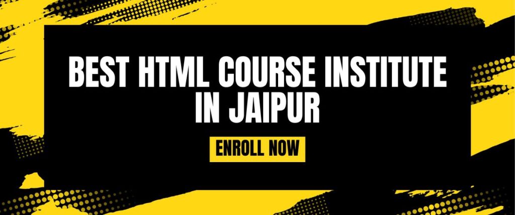 Best Html Course Institute In Jaipur
