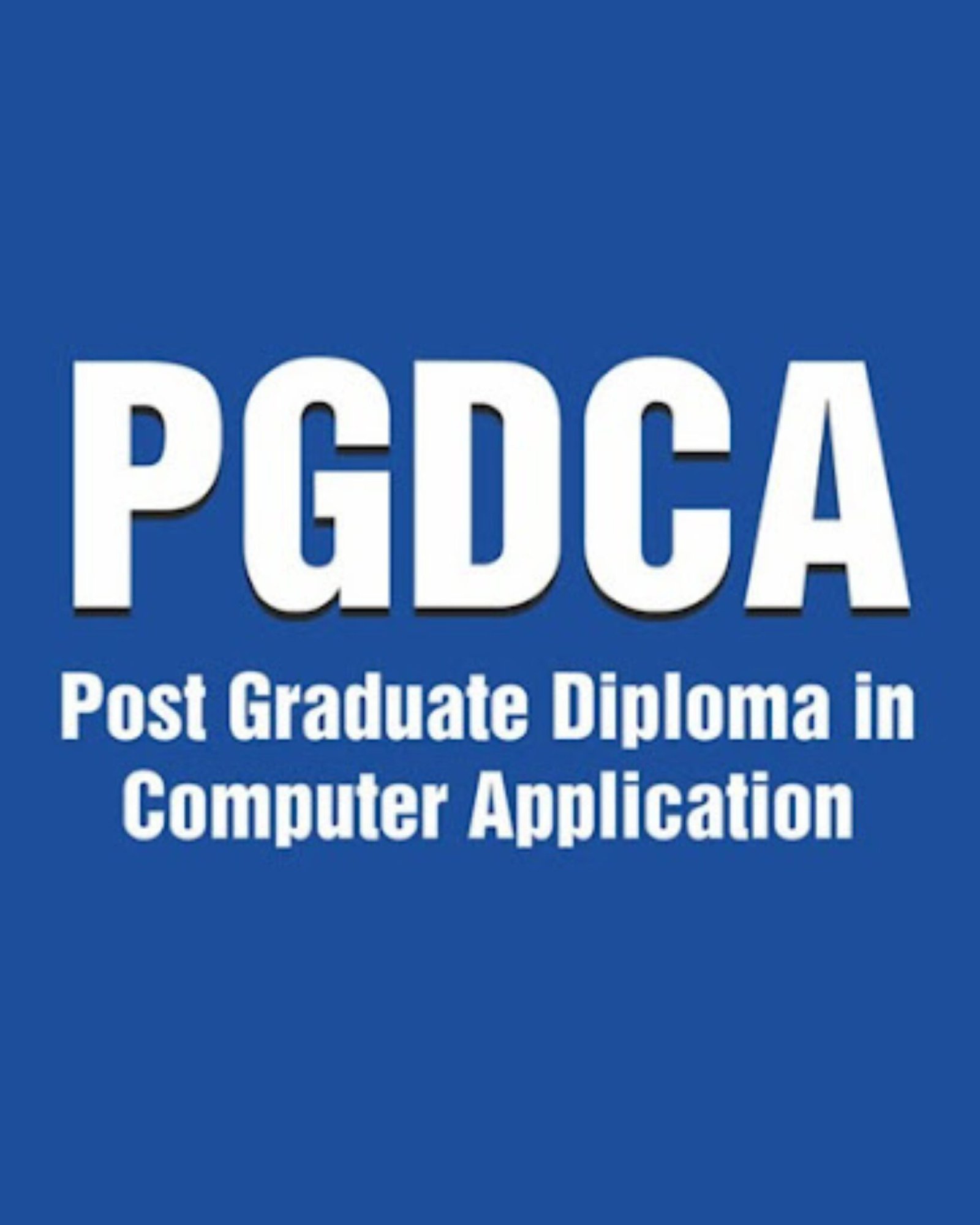 PGDCA BY UGC APPROVED UNIVERSITY COURSE IN JAIPUR - Thirdeye Computer ...