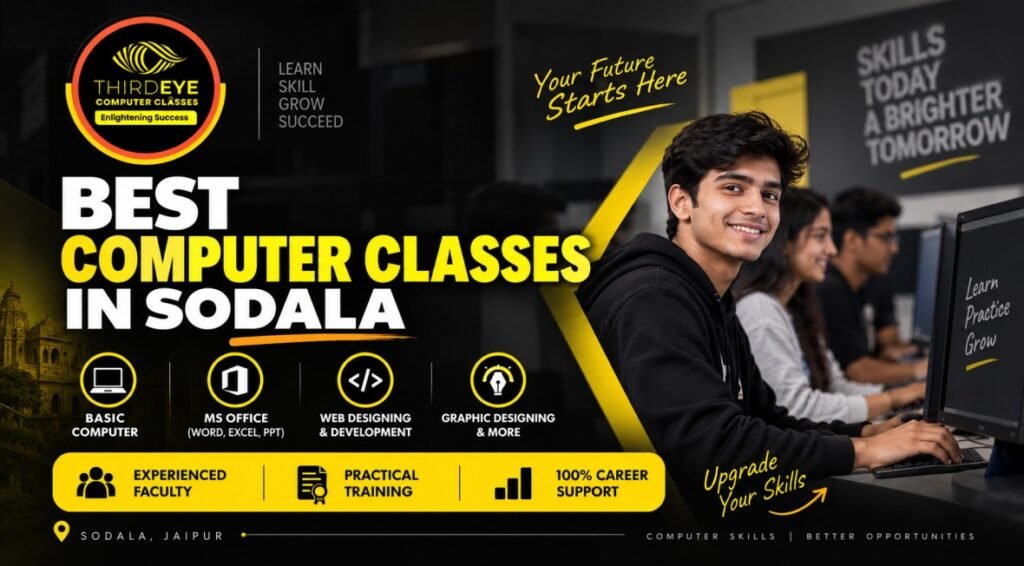 Best Computer Classes In Sodala Jaipur