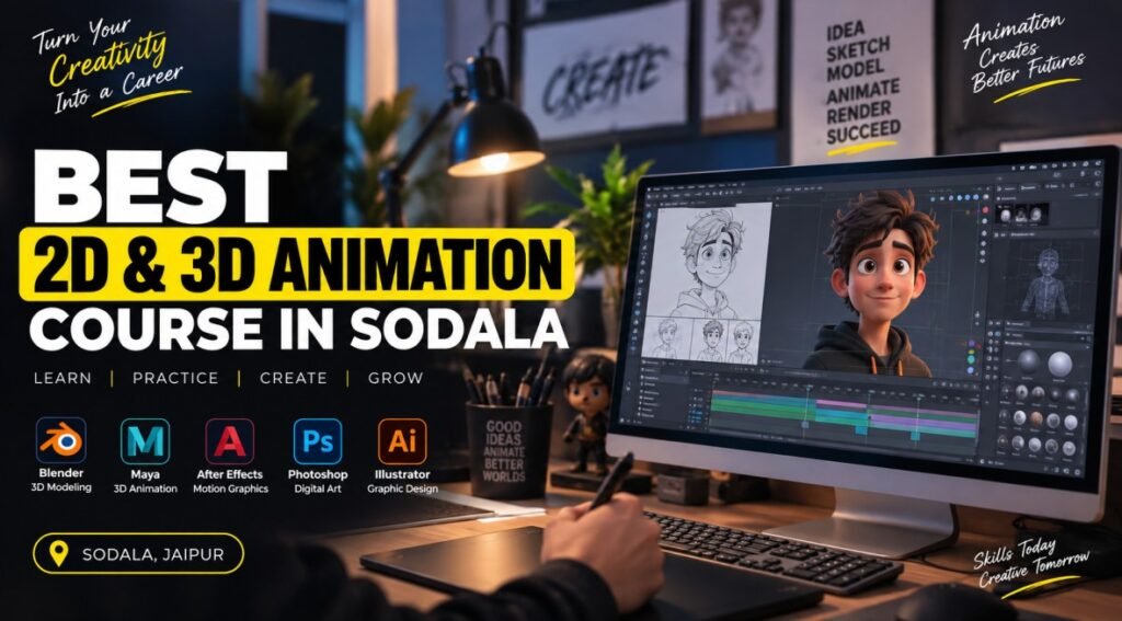 2d 3d course in soda jaipur