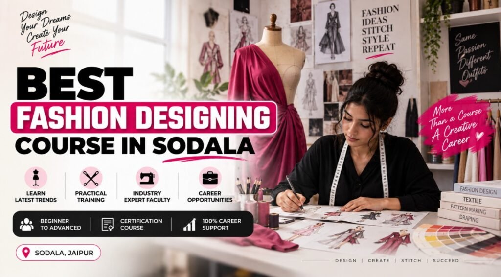 Best Fashion Designging Course in Sodala